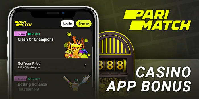 Online casino bonuses at Parimatch in app