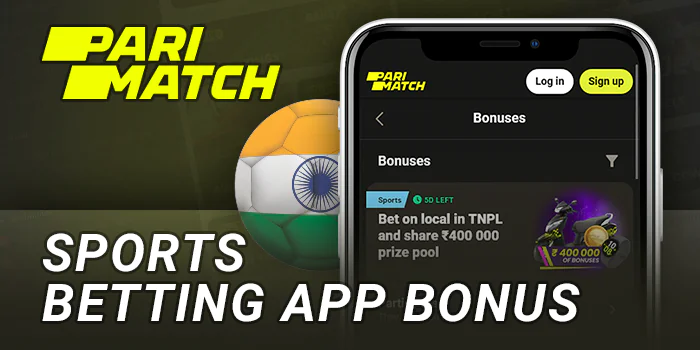 Parimatch sports bonuses in the app
