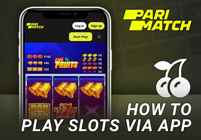 Playing online slots in the Parimatch app