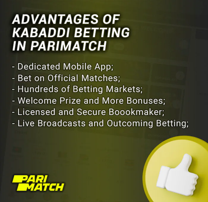 Advantages of Kabaddi Betting at Parimatch
