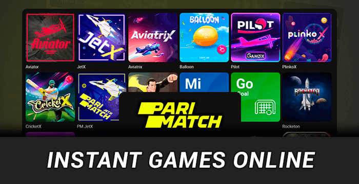 Enjoy Winning in Crash games instant games on Parimatch!