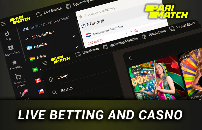 Live Betting And Casino Parimatch