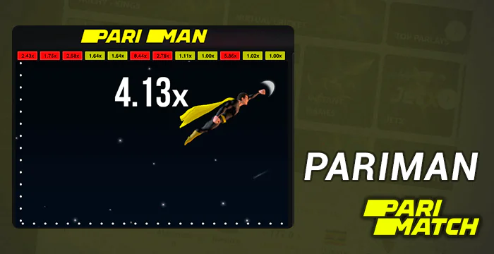 PariMan - Parimatch Original Instant Casino Game