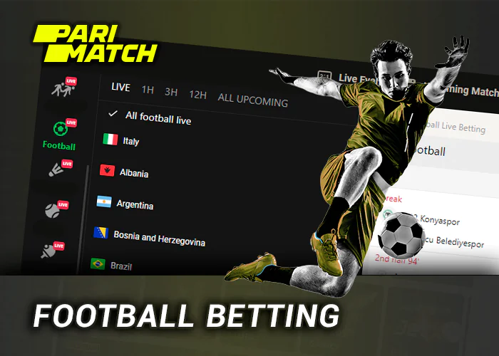 Live deals betting football