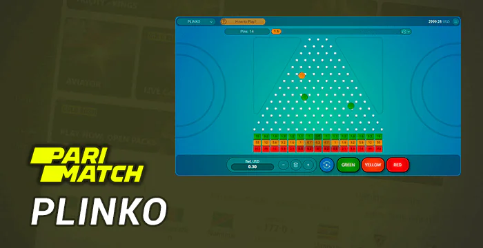PLINKO - Parimatch Casino Game
