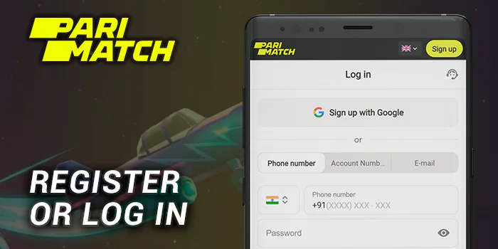 Register or Login at Parimatch India to Start Playing AviatriX