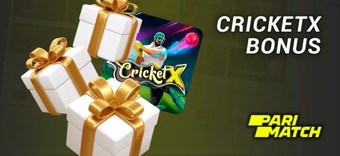 CricketX Bonus - Parimatch India