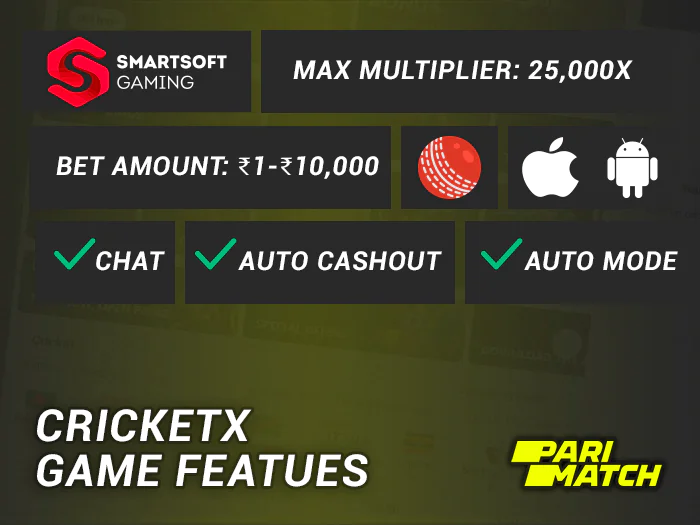 CricketX Game Features