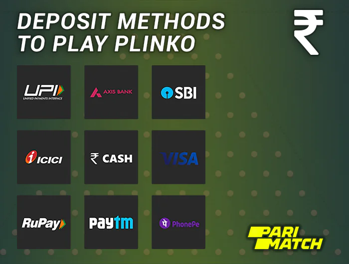 Deposit Methods to Play Plinko at Parimatch