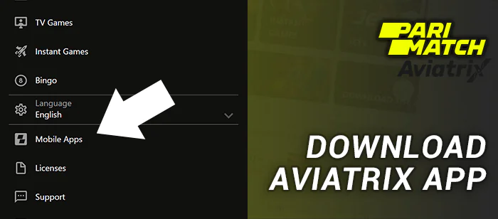 How to download Aviatrix App at Parimatch India
