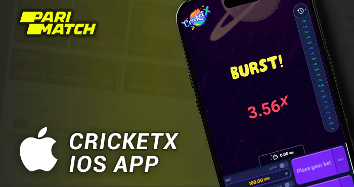 CricketX iOS App - Parimatch India Casino