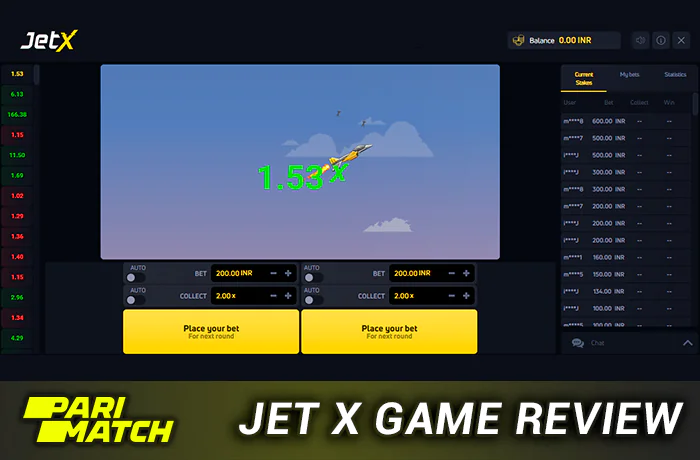 JetX Parimatch Game Review