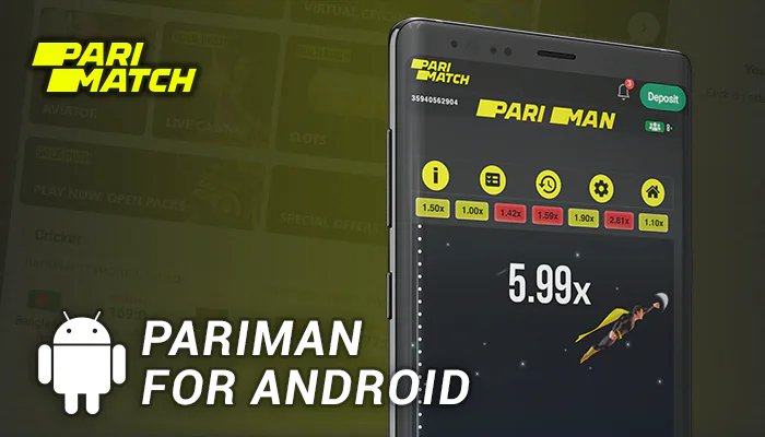 Pariman Mobile App for Android