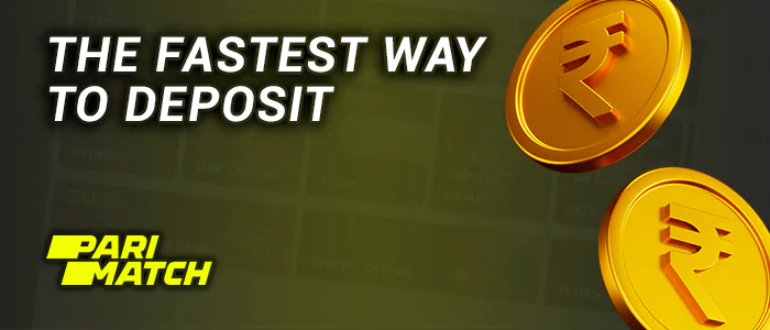 The Fastest way to deposit at Parimatch India Live Casino