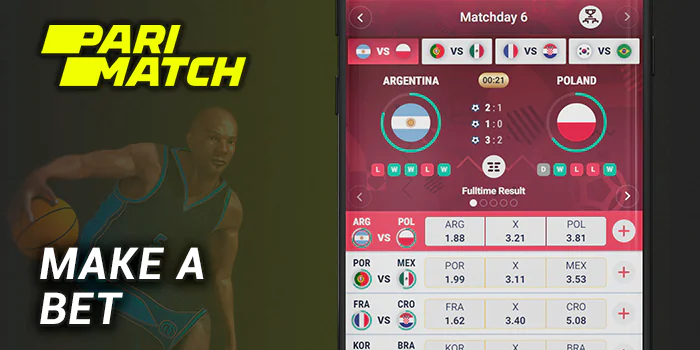 Make a Bet in Virtual Sports Game at Parimatch