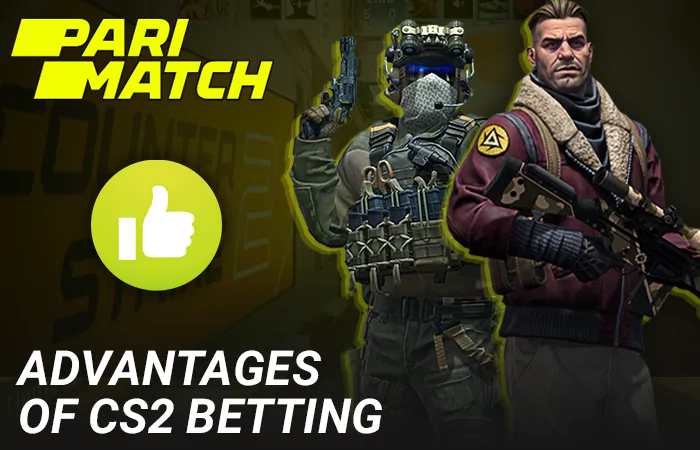 Advantages of Counter-Strike 2 betting on Parimatch for Indians