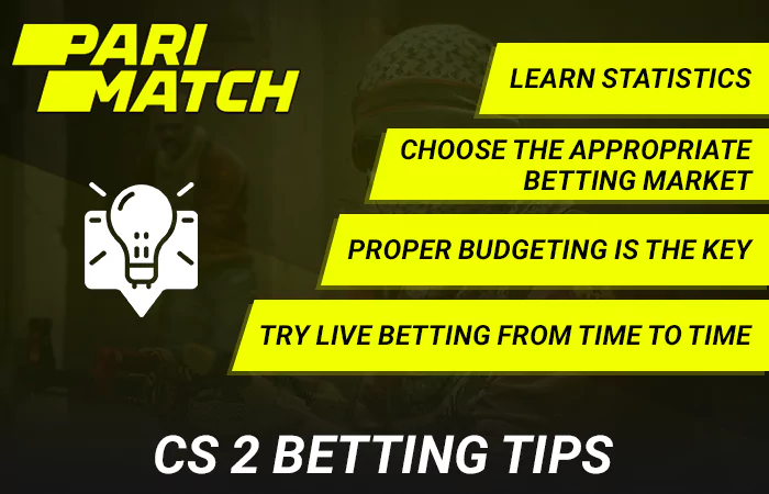 CS2 betting tips at Parimatch for Indians