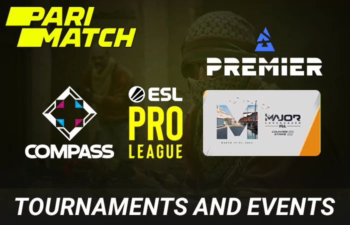 Counter-Strike 2 Tournaments and Events at Parimatch in India