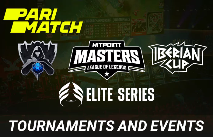 League of Legends Tournaments and Events at Parimatch in India