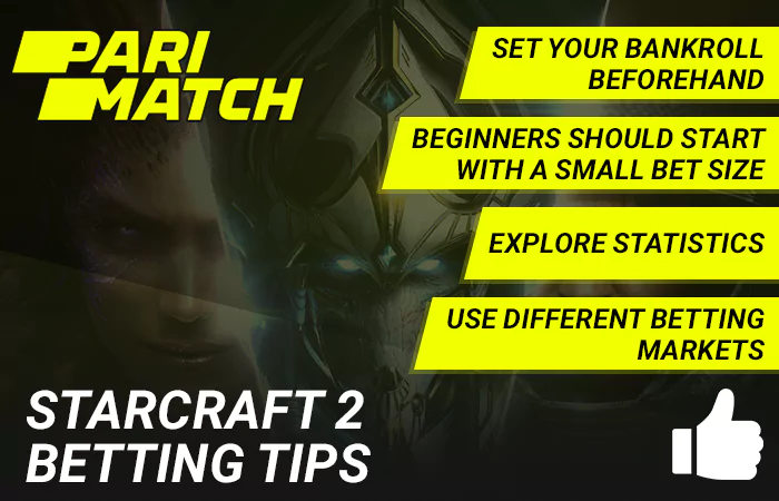 Starcraft 2 betting tips at Parimatch for Indians
