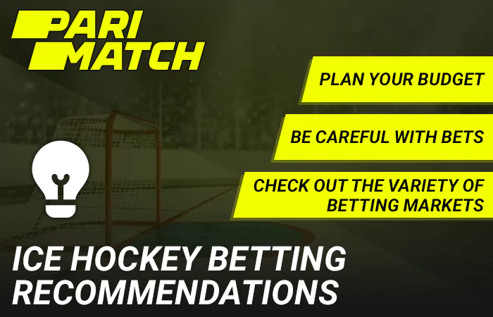 Recommendations for Indians on Ice Hockey betting at Parimatch