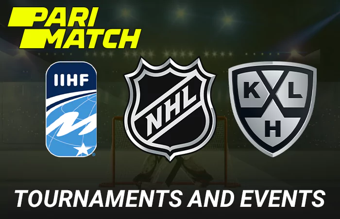 Ice Hockey tournaments and events on Parimatch
