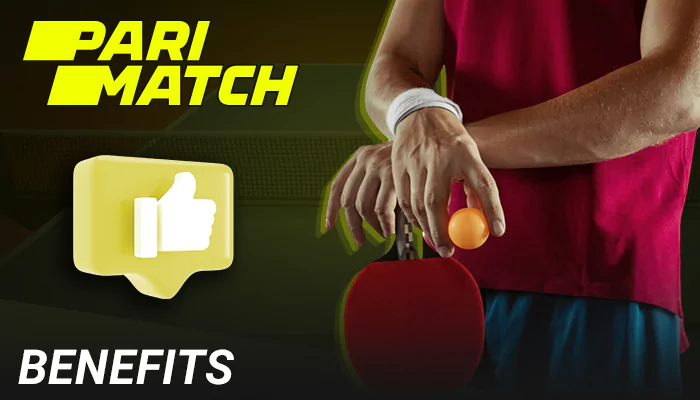 Benefits of betting on Rable Tennis on Parimatch for Indians